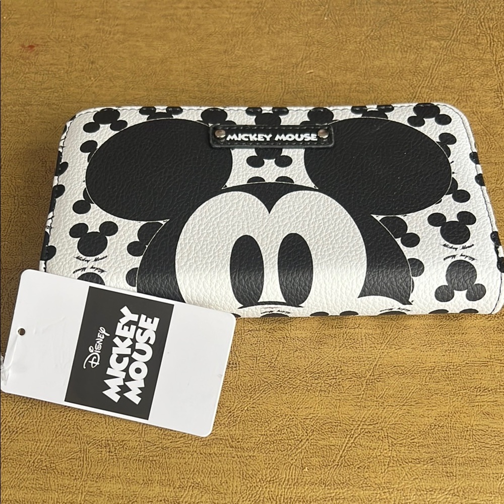 Disney Mickey Mouse Black and White Wallet
